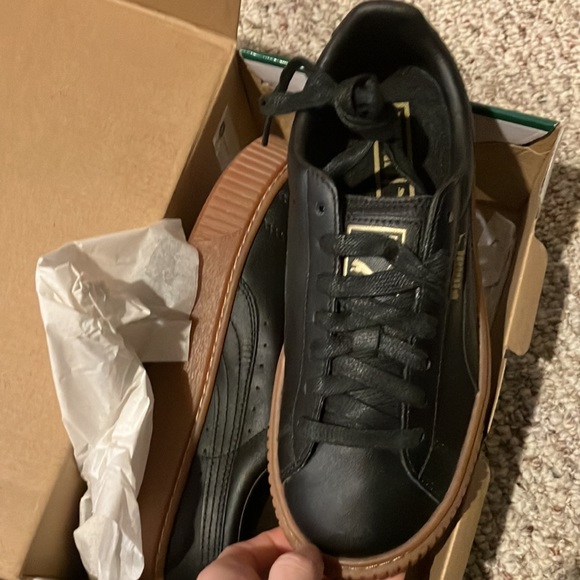 PUMA Basket Platform Core 'Black Gum' 364040-02 womens - Picture 6 of 16